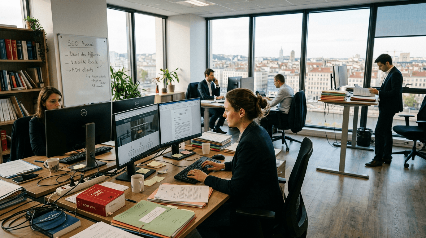 Référencement pour avocat être trouvé sur ses domaines